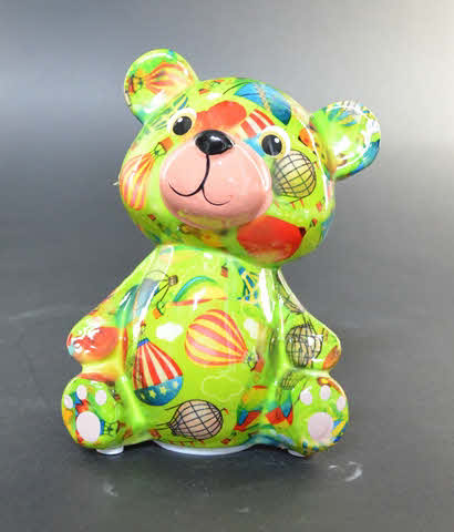 Pomme Pidou XS - Teddy Bear Toto, Air Balloons GardenGreen