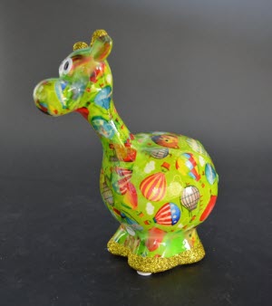 Pomme Pidou R - Spaarpot Giraffe Lola, AirBalloons GardenGreen