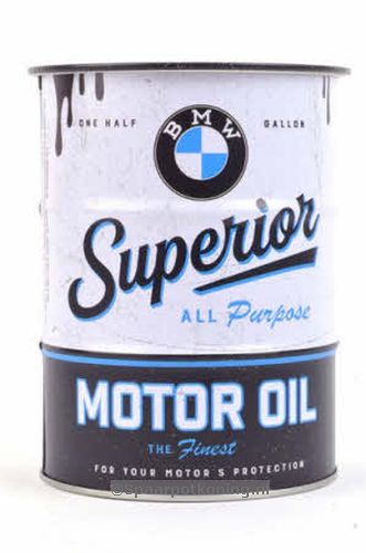 Spaarpot Spaarblik BMW Oil
