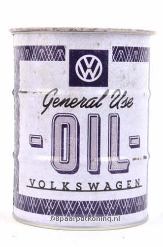 Spaarpot Spaarblik Volkswagen Oil