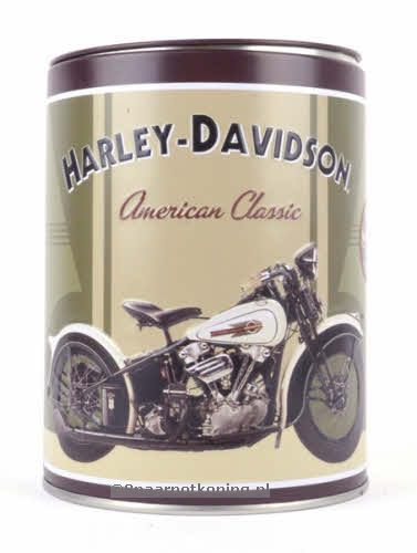 Spaarpot Spaarblik Harley Davidson Knucklehead