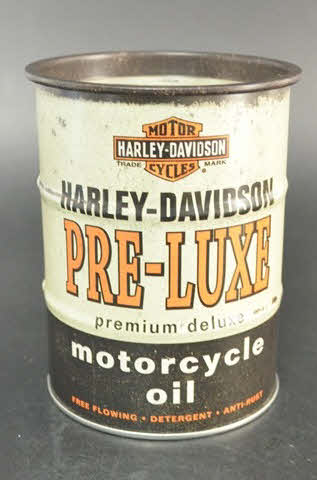 Spaarpot Spaarblik Harley Davidson Pre-Luxe Oil