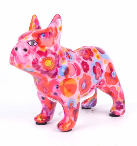 Pomme Pidou XS - Spaarpot French Bulldog Jack, Pink Elephant Parade