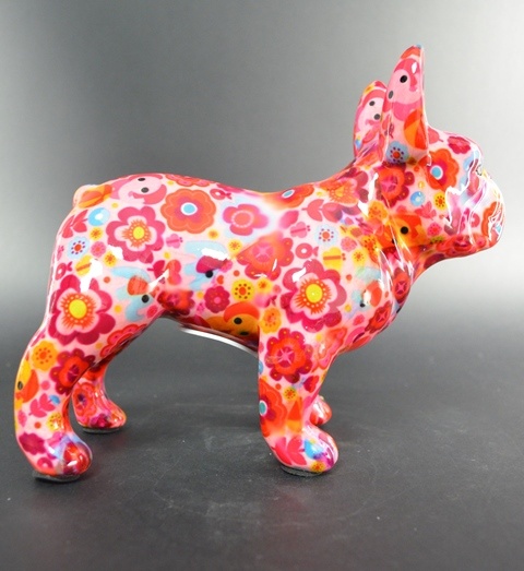 Pomme Pidou - Spaarpot French Bulldog Jack, Pink Elephant Parade