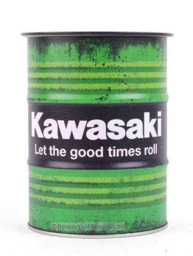 Spaarpot Spaarblik Kawasaki Oil
