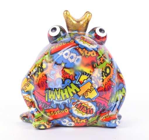 Pomme Pidou - Spaarpot King Frog - Bodhi's Freddy, Ka-Boom