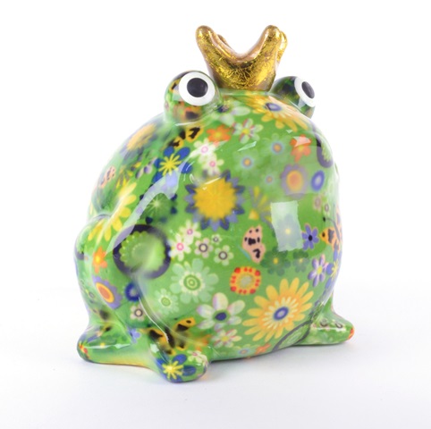 Pomme Pidou - Spaarpot King Frog Freddy, Magic Garden AppleGreen