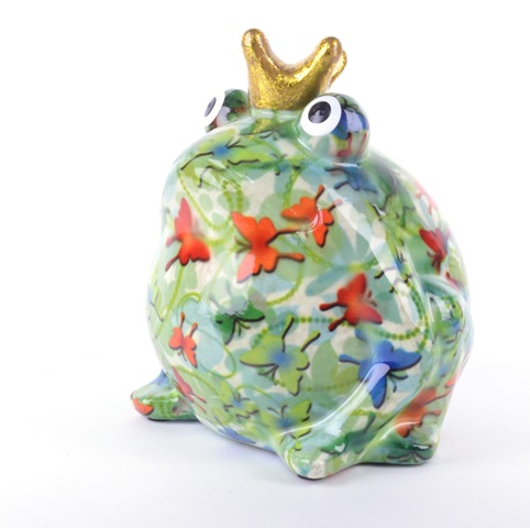 Pomme Pidou - Spaarpot King Frog Freddy, Butterfly Paradise