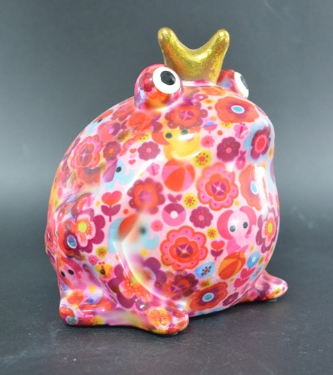 Pomme Pidou - Spaarpot King Frog Freddy, Pink Elephant Parade