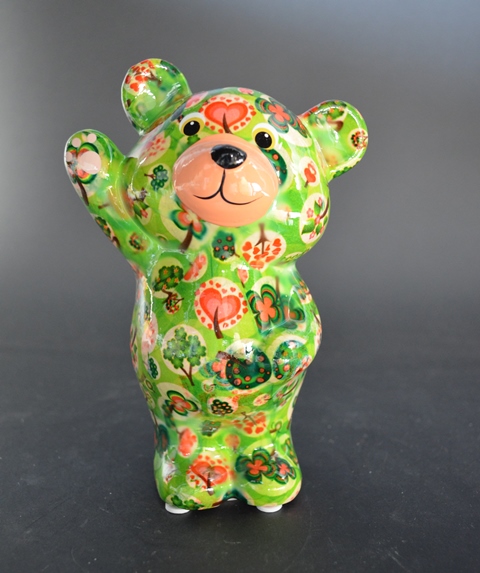Pomme Pidou R - Spaarpot Teddy Bear Tilou, TreeLove GardenGreen