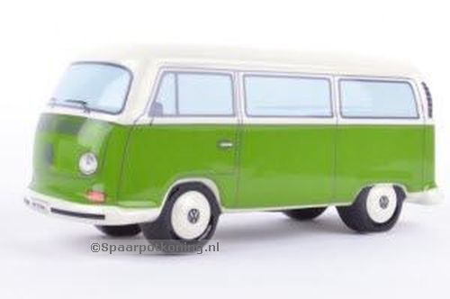 Spaarpot VW T2 bus, Green