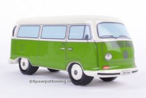Spaarpot VW T2 bus, Green