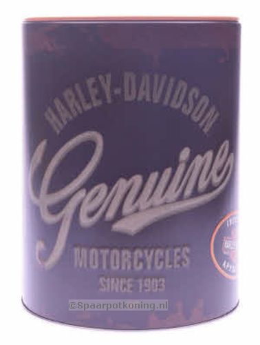 Spaarpot Spaarblik Harley Davidson Genuine