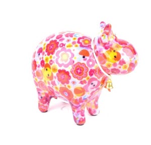 Pomme Pidou - Spaarpot Cow Bella, Pink Elephant Parade