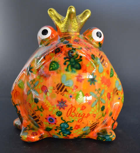 Pomme Pidou - Spaarpot King Frog Freddy, Bugs Life JuicyOrange