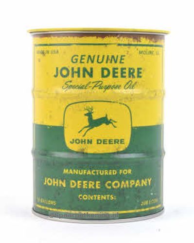 Spaarpot Spaarblik John Deere Oil