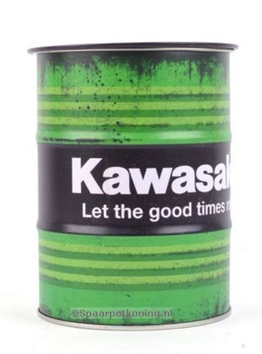 Spaarpot Spaarblik Kawasaki Oil