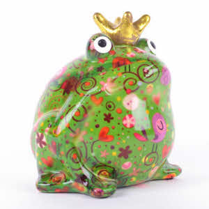 Pomme Pidou - Spaarpot King Frog Freddy, Birds in Love FunkyGreen