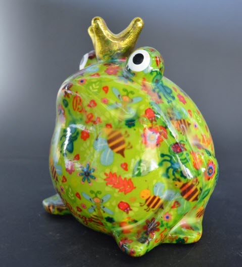 Pomme Pidou - Spaarpot King Frog Freddy, Bugs Life GrassGreen