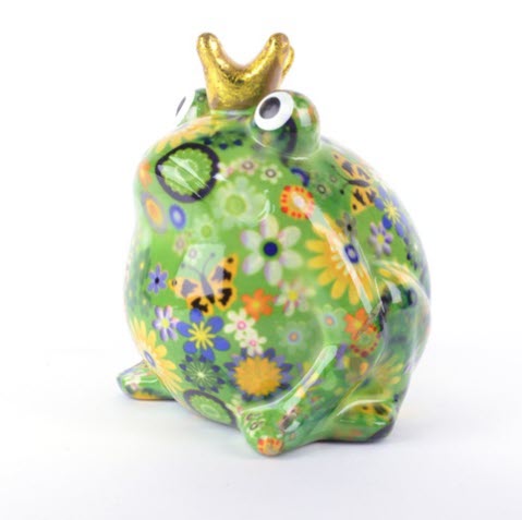 Pomme Pidou - Spaarpot King Frog Freddy, Magic Garden AppleGreen