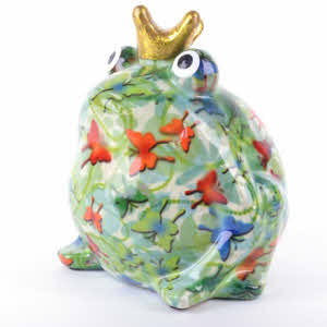 Pomme Pidou - Spaarpot King Frog Freddy, Butterfly Paradise