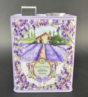 Spaarpot Lavendel olie - Blik
