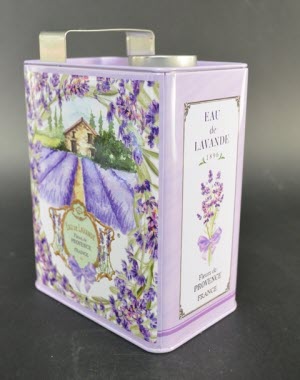 Spaarpot Lavendel olie - Blik