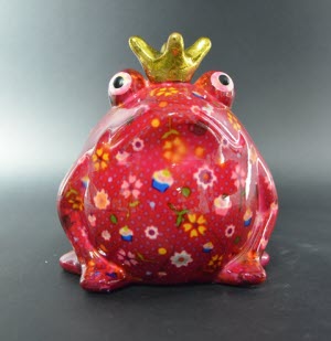 GITD - Pomme Pidou - Spaarpot King Frog Freddy, Mad about Cupcakes Raspberry