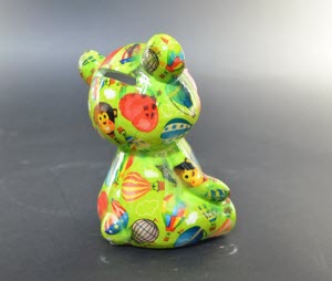 Pomme Pidou XS - Teddy Bear Toto, Air Balloons GardenGreen