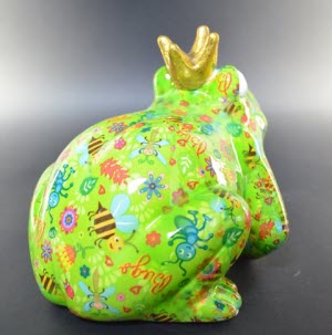 Pomme Pidou - Spaarpot Frog Max, Bugs Life GrassGreen