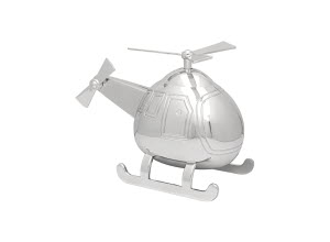 Zilverstad Spaarpot Helikopter