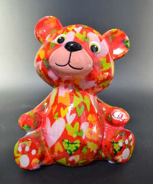 Pomme Pidou - Spaarpot Teddy Bear Toto, LoveCrush
