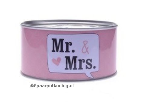 Spaarblik Mr & Mrs